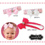 J[^[Y { xr[pt@bV }bhpC MudPie JEWELED BOW SOFT HEADBAND